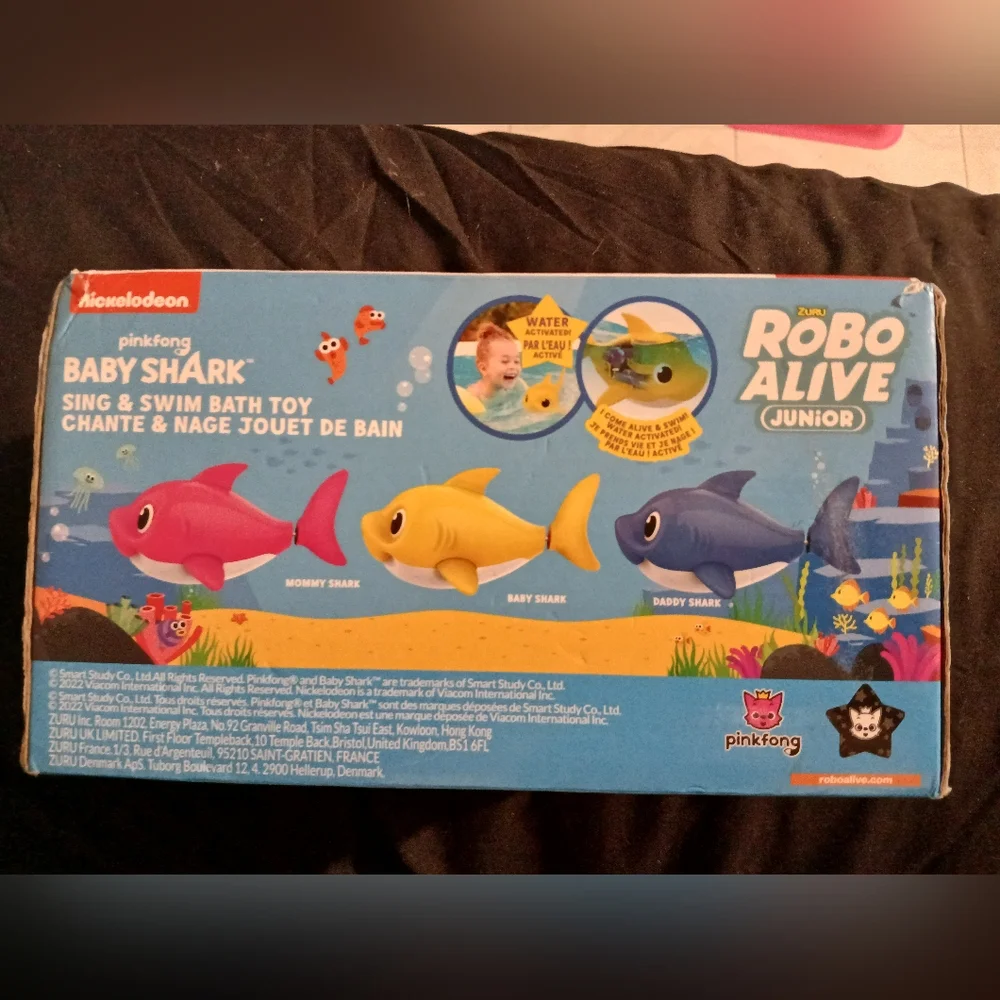 Yellow baby shark Toy for kids